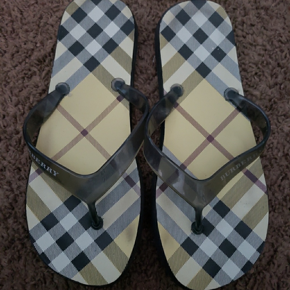 BURBERRY Flip Flops Sz.38